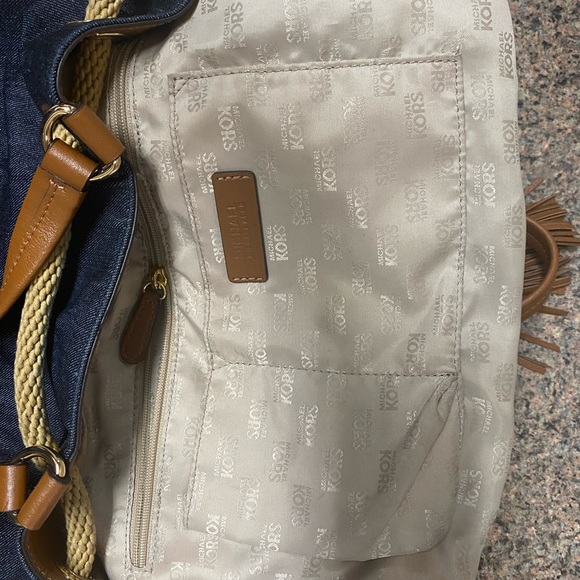 Great looking MK denim summer bag. - Picture 6 of 10